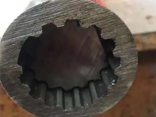 外圆内单键槽管